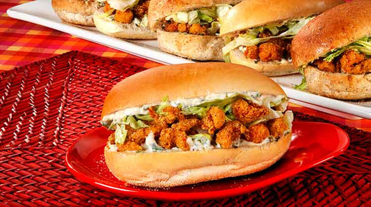 Cajun Crawfish Po'boy - Image courtesy of Penzeys
